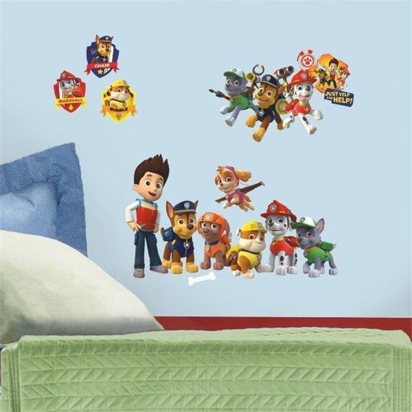 Roommates ROOMMATES RMK2640SCS Paw Patrol Peel and Stick Wall Decals RMK2640SCS